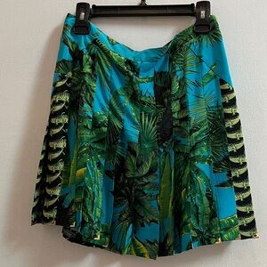 Tropical  Versace Paradise A-Line Skirt